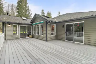 Large Deck For Entertaining