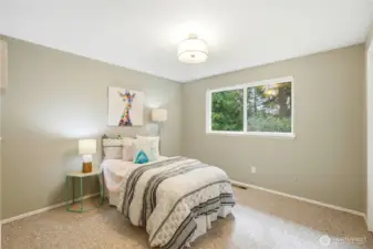 Bedroom number 3 on main level.