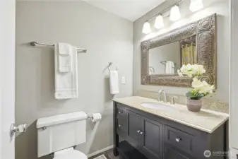 Main level bathroom.