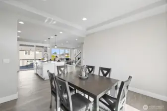 Photos are of a home in a different community and are for illustration purposes only to reflect typical finishes.  May depict seller enhancements.  Colors and options may vary.