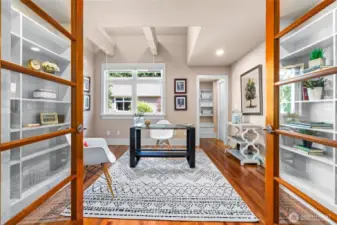 Main Floor Private Study
