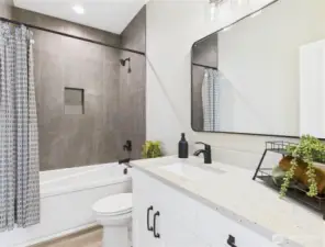 Secondary bathroom