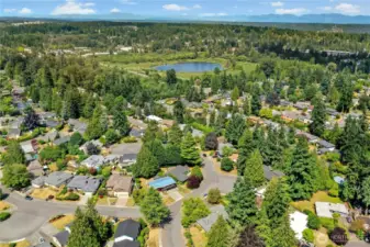 Larsen Lake and Samena are nearby, and there are world-class walking trails all around you!