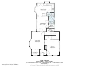 Main floor floorplan.
