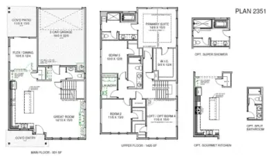 Floor Plan (4th bedroom)