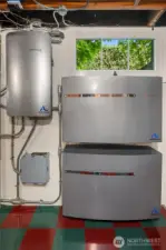 Solar power with battery backup