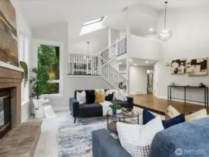 New luxe carpet with 9lb pad.