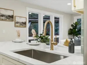 Designer touches throughout.