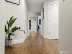 Main floor hallway