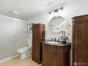 Downstairs bathroom