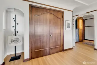 What used to be a murphy bed.