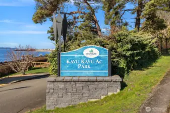 A 5 min walk from home.