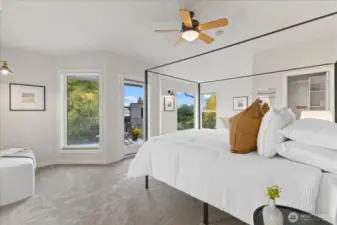 What a beautiful setting to take in the views and cherish the peace and quiet!