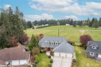 Huge field behind home owned by NWW Fairgrounds. Will not have neighbors behind!