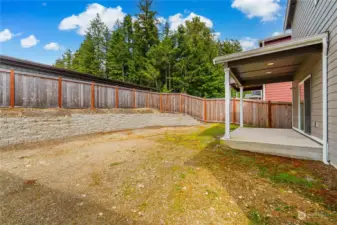 So much potential to create a quiet escape. No home directly behind the property!