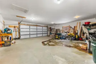 Large 784 sq. ft. attached garage.