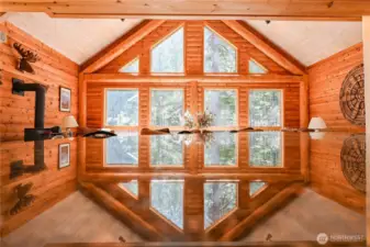 Beautiful wood and counters