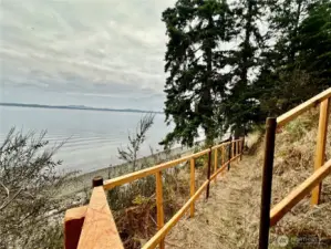 Railing to Beach Access