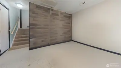 Lower level living space
