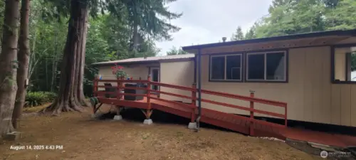 Back of home