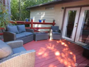 Back of houme deck