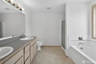 5 piece primary bath