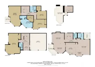 Great 3 level floorplan.