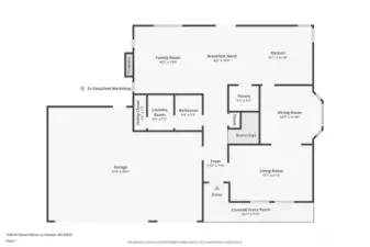 Floor plan - 1st floor