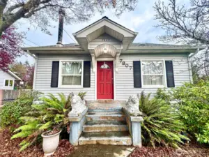 Possible rental home providing cash flow while working on development plans/permits