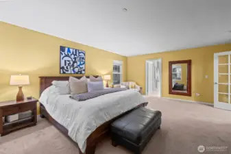 Primary Bedroom. Generously sized & totally private