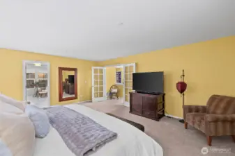 Primary Bedroom. Generously sized & totally private