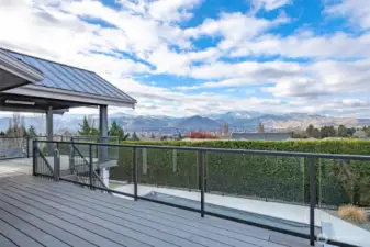 Relax and 'be' on your viewing deck