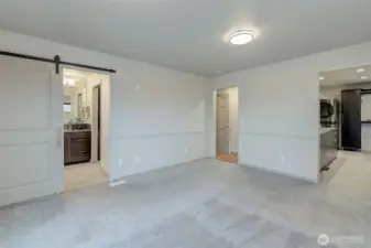 Now.. looking toward the dressing & closet area.