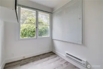 Lower office space on main floor.