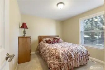 2nd Bedroom window faces front yard.