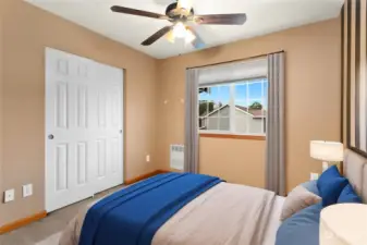 Virtually Staged Bedroom 2