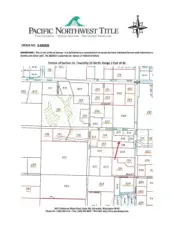 A plat map showing the dimensions of this .49 acre lot.