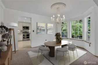 Formal Dining Area -Virtually Staged
