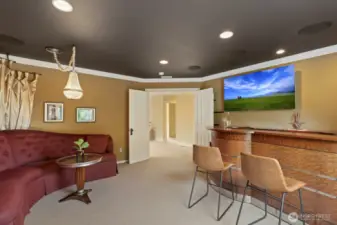 What a great space to gather and chill!