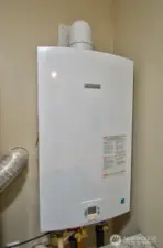 On demand water tank,