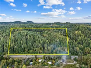 Property adjacent to McGarvey Park - Power lines are not on the Nichols Property