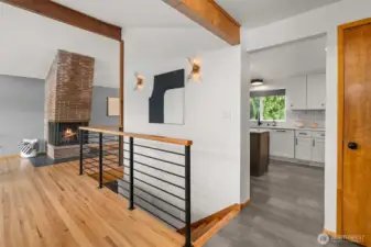 Can you just feel the warmth of these spaces? Let's head downstairs.