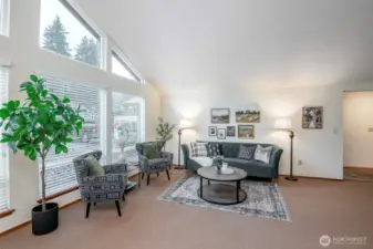 Floor to ceiling windows- stunning!