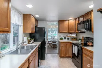 Newer kitchen appliances