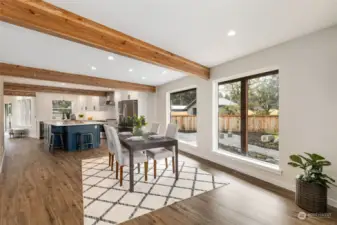 Dining Area off the Kitchen