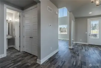 Photo is of a similar home with upgraded options.