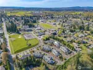 The Condo Community Looking West