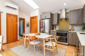 Efficient kitchen.