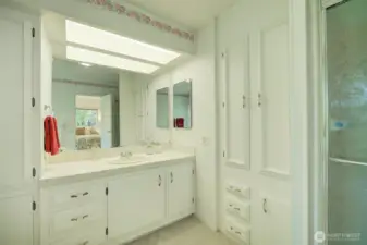 Primary bath/walk in shower