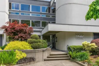 The building is an award winning design.